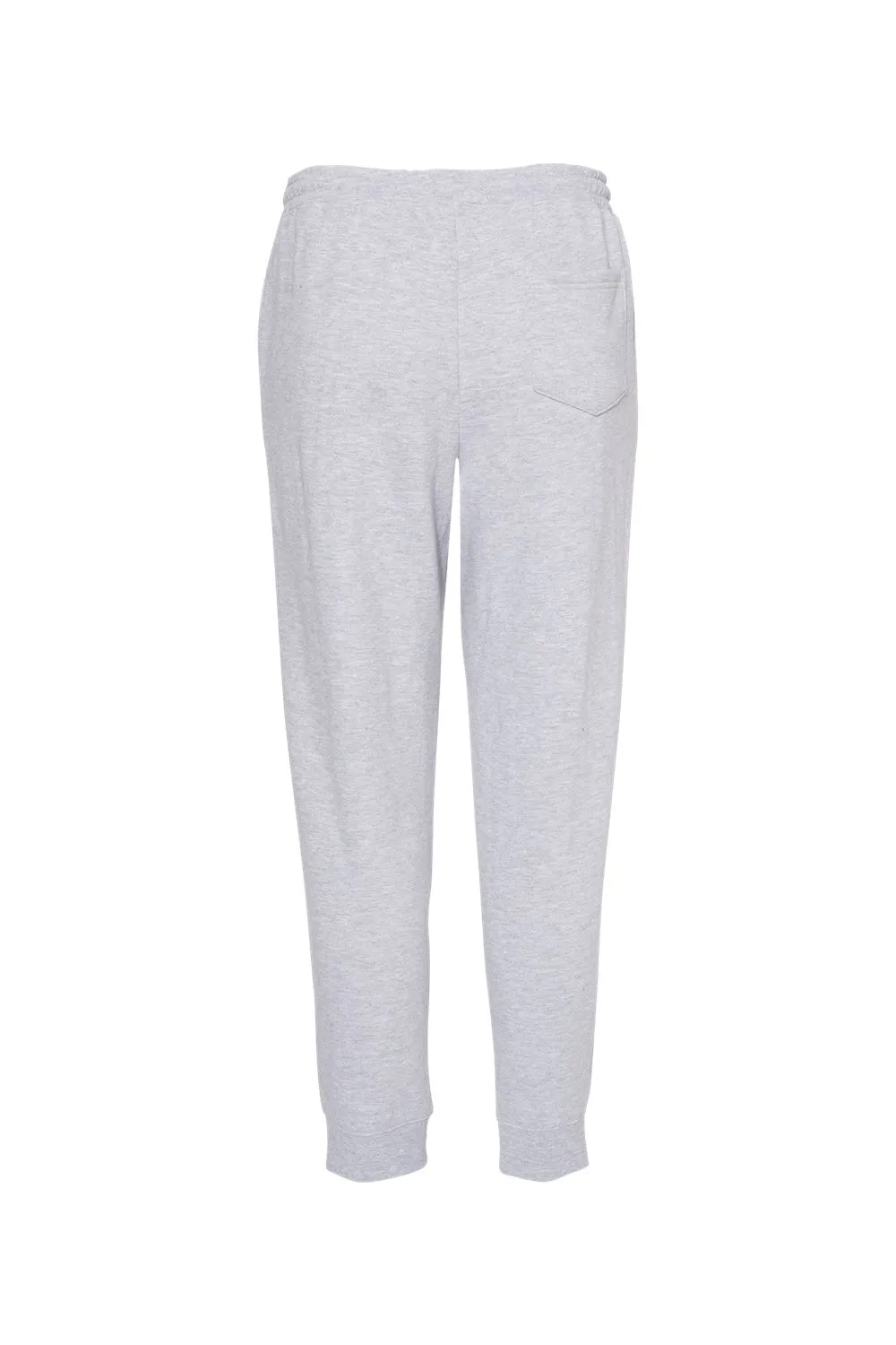 Independent Trading Company Mens Fleece Sweatpants w/ Pockets - Heather Grey