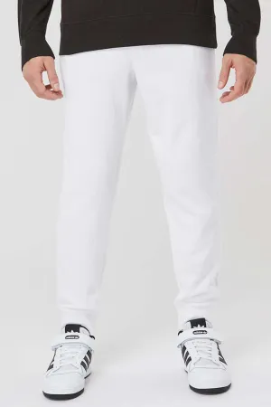 Independent Trading Company Mens Fleece Sweatpants w/ Pockets - White