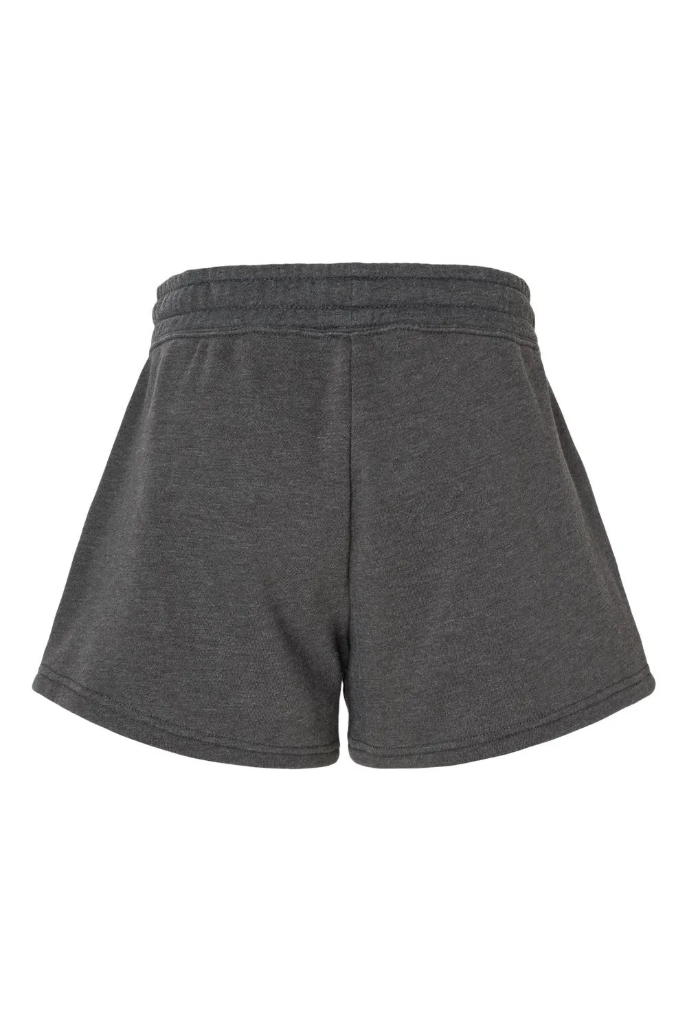 Independent Trading Company Womens California Wave Wash Fleece Shorts w/ Pockets - Shadow Grey