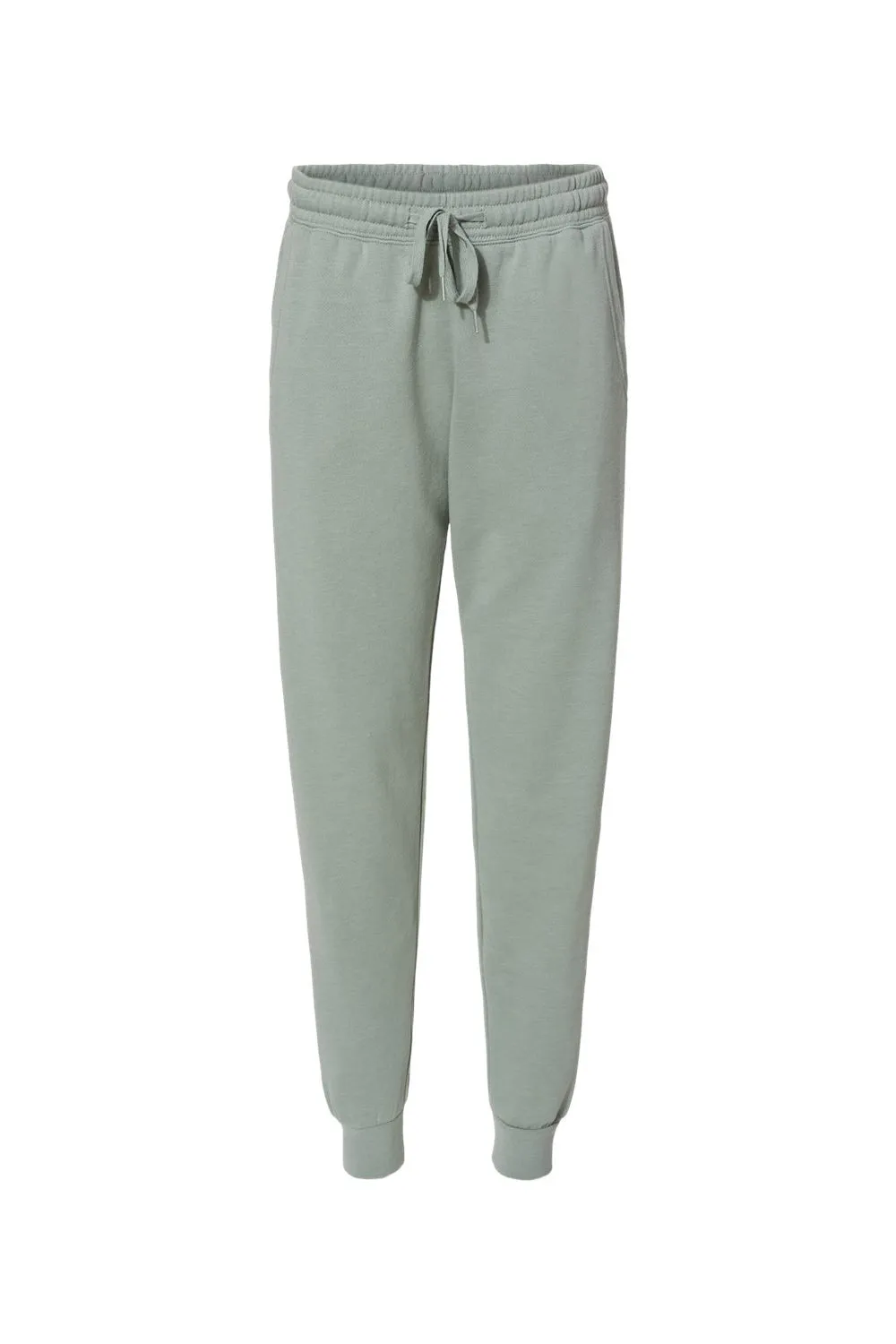 Independent Trading Company Womens California Wave Wash Sweatpants w/ Pockets - Sage Green