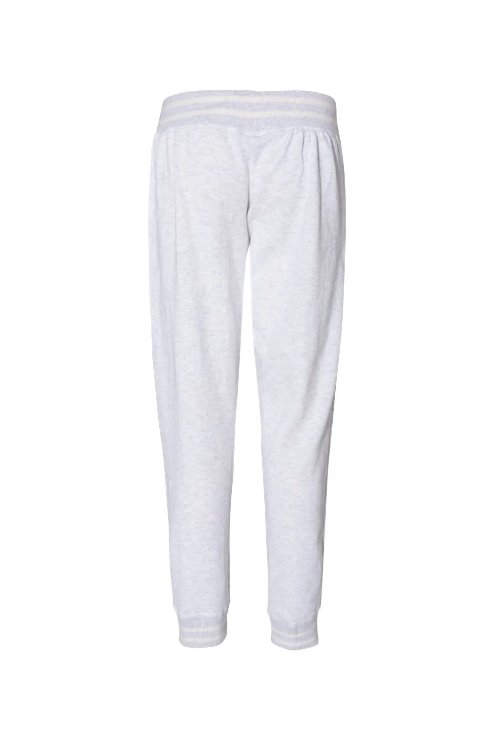 J America Womens Relay Jogger Sweatpants w/ Pockets - Ash Grey