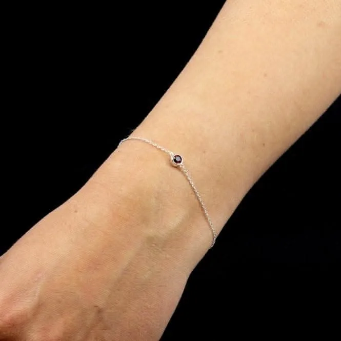Bracelet pierre de naissance janvier avec cristal Swarovski B5284 Beginnings Jewellery