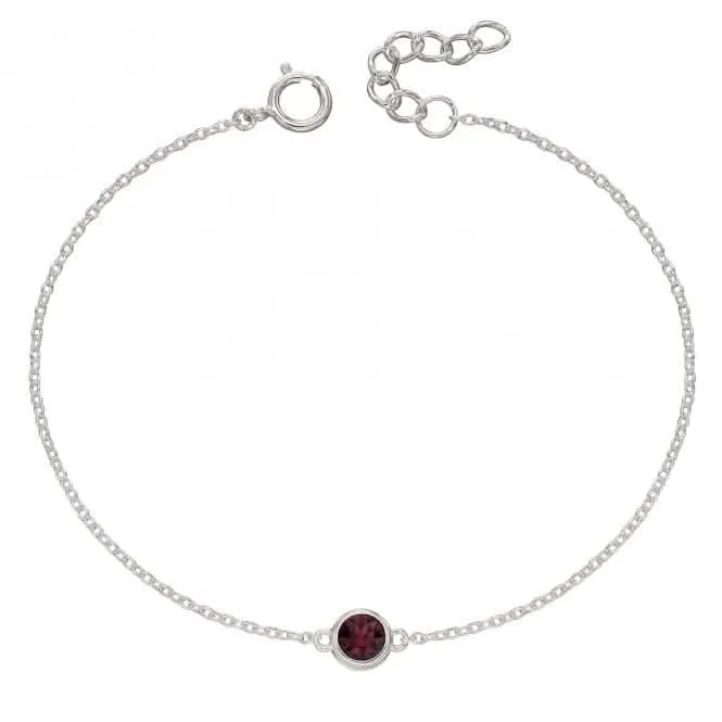 Bracelet pierre de naissance janvier avec cristal Swarovski B5284 Beginnings Jewellery