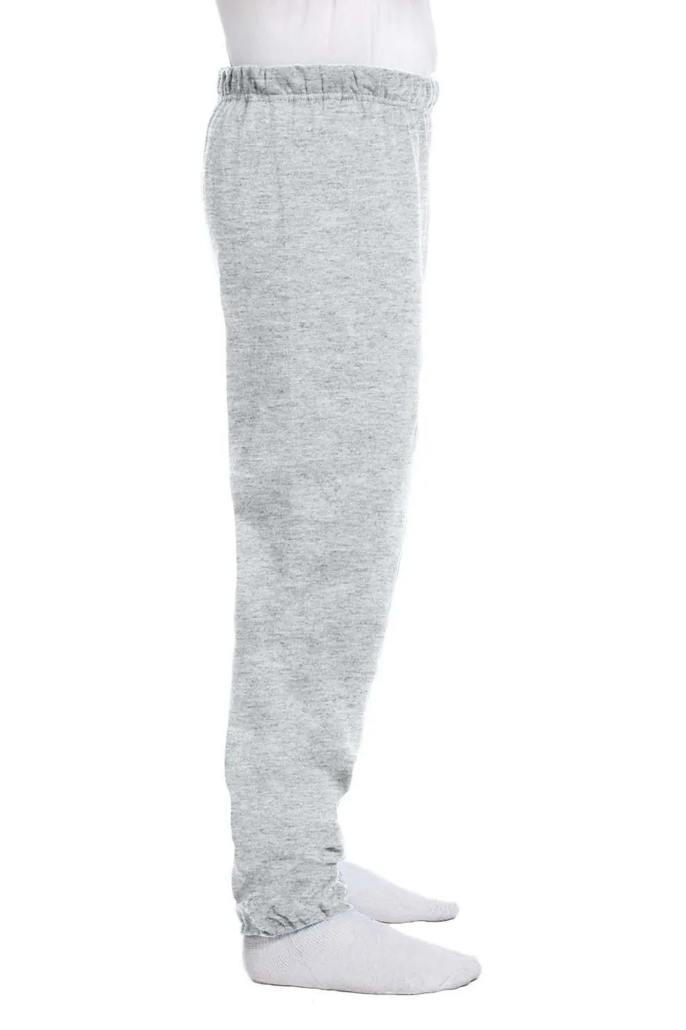 Jerzees Mens NuBlend Pill Resistant Fleece Sweatpants - Ash Grey