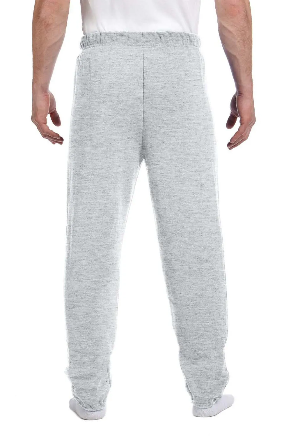 Jerzees Mens NuBlend Pill Resistant Fleece Sweatpants - Ash Grey