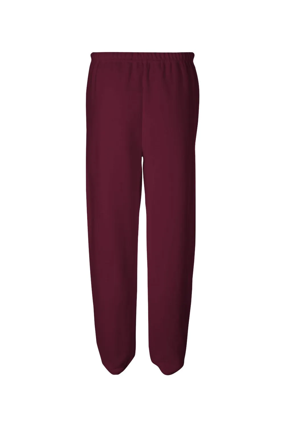 Jerzees Mens NuBlend Pill Resistant Fleece Sweatpants - Maroon