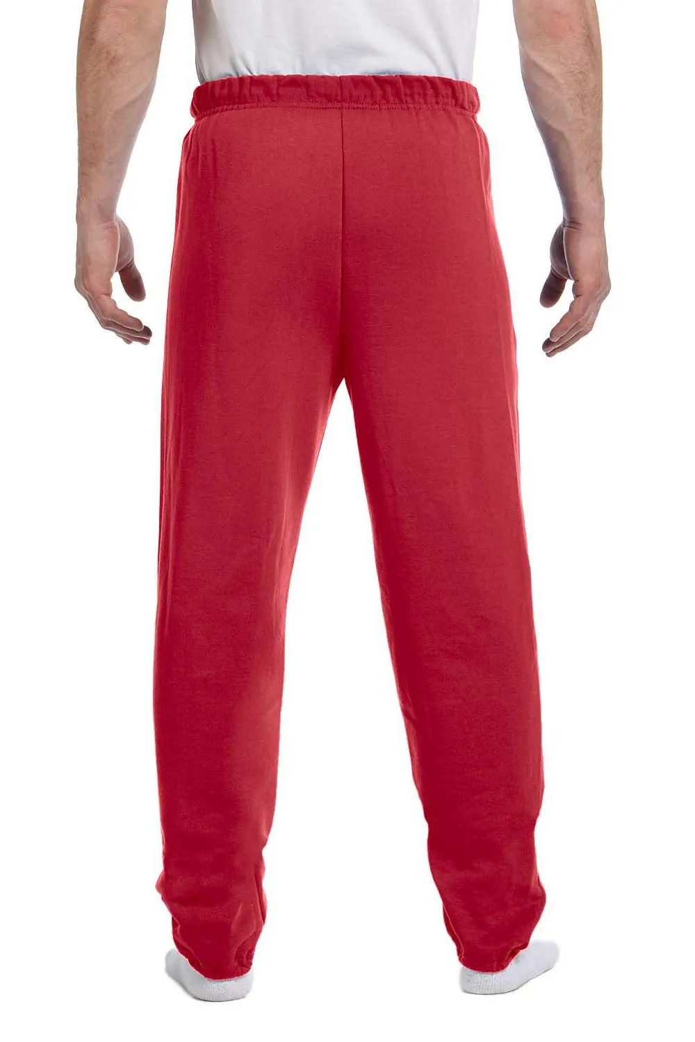 Jerzees Mens NuBlend Pill Resistant Fleece Sweatpants - True Red