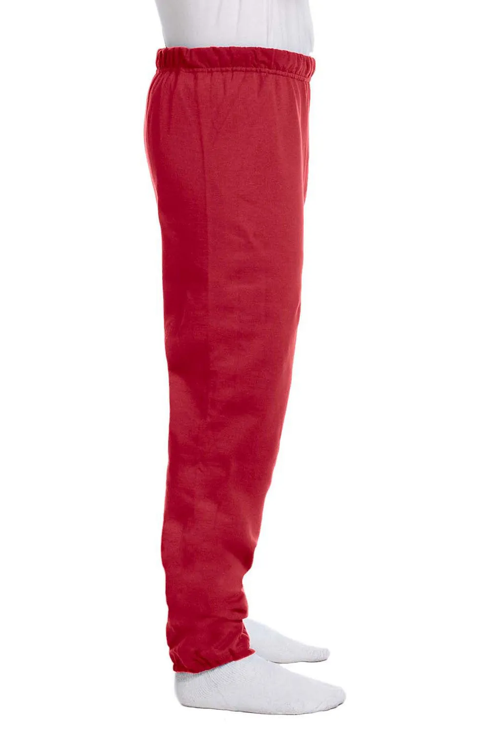 Jerzees Mens NuBlend Pill Resistant Fleece Sweatpants - True Red