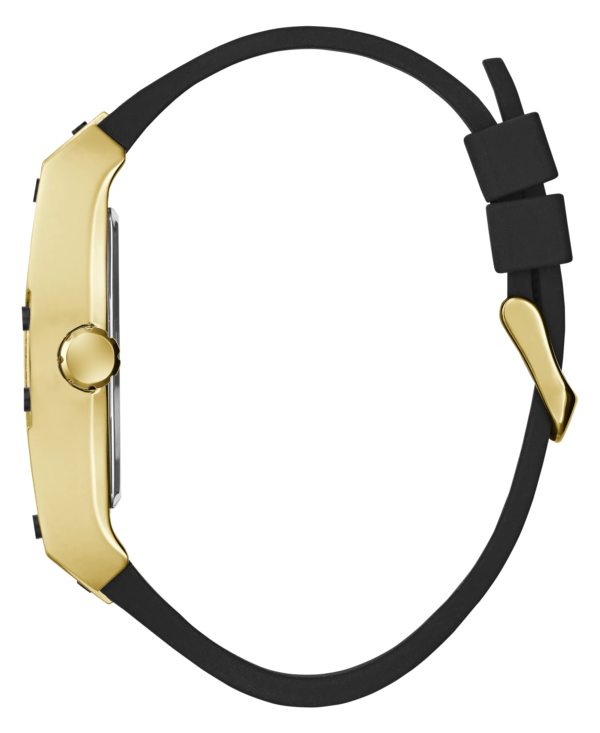 Montres Jewelry Guess Guess - Montre pour Hommes Phoenix Noir et Or - GW0500G1 - 785679