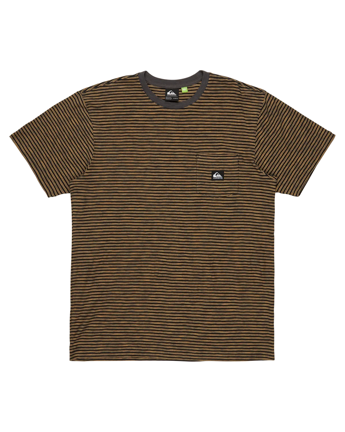 Kentin Pocket T-Shirt in Black Kentin Stripes