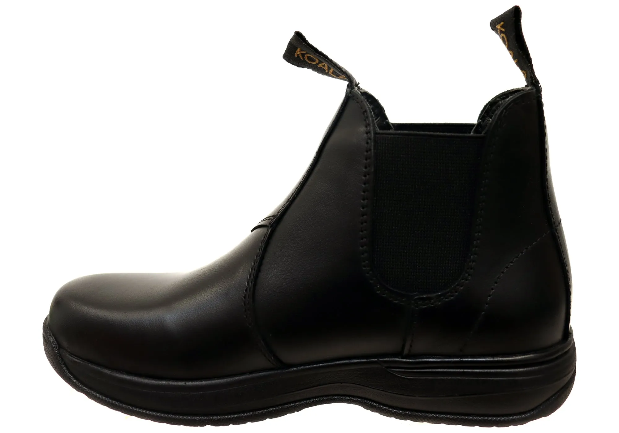 Koala By Grosby Knox Kids Leather Comfortable Pull On Boots Grosby Shoes