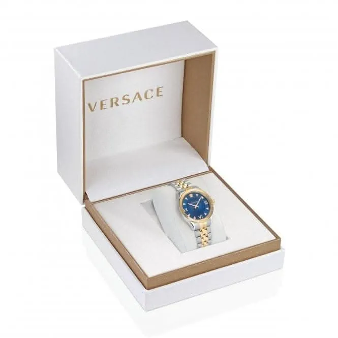 Montre en acier inoxydable bleu pour femmes Hellenyium VE2S00522