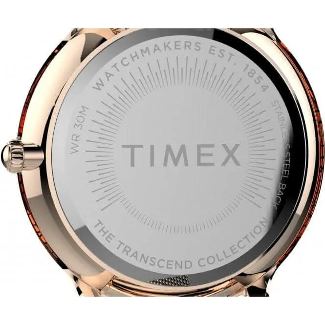 Montre pour femme Transcend en or rose TW2T73900