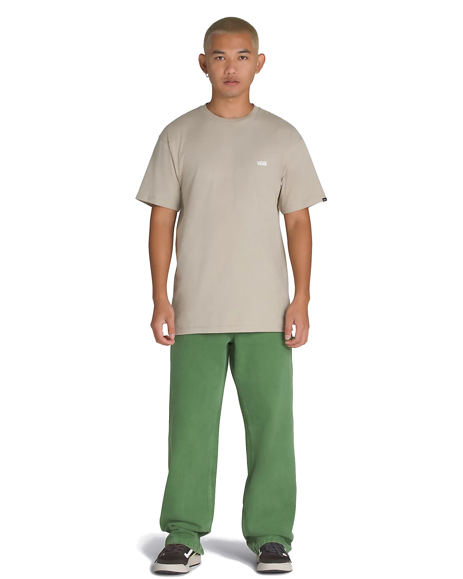 Left Chest Logo T-Shirt in London Fog