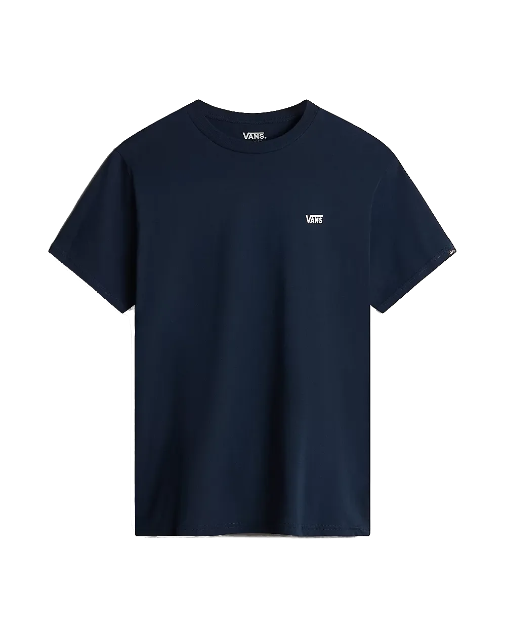 Left Chest Logo T-Shirt in Navy & White