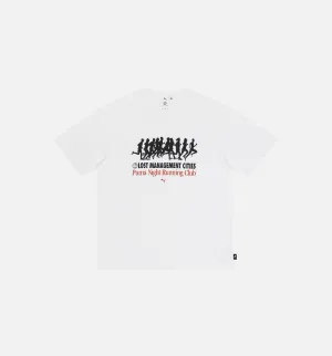 Lost Management Cities Mens Short Sleeve Shirt - White/Black