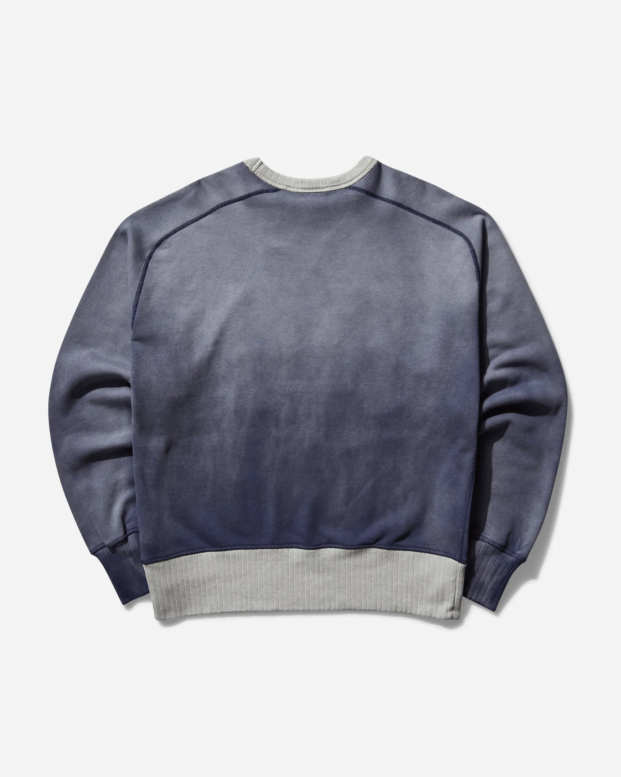 Men's 50's Saddle Crewneck Sweatshirt Indigo