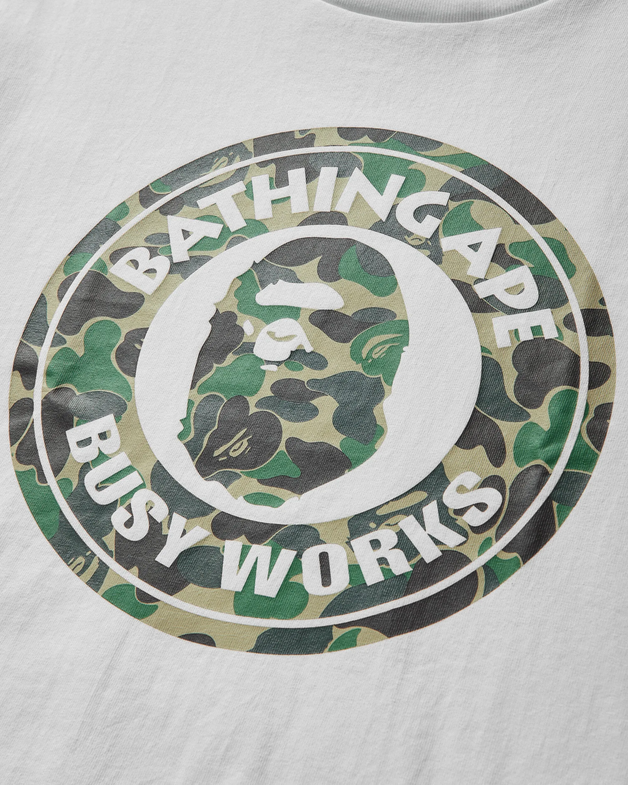 Men's ABC Camo Busy Works T-Shirt White