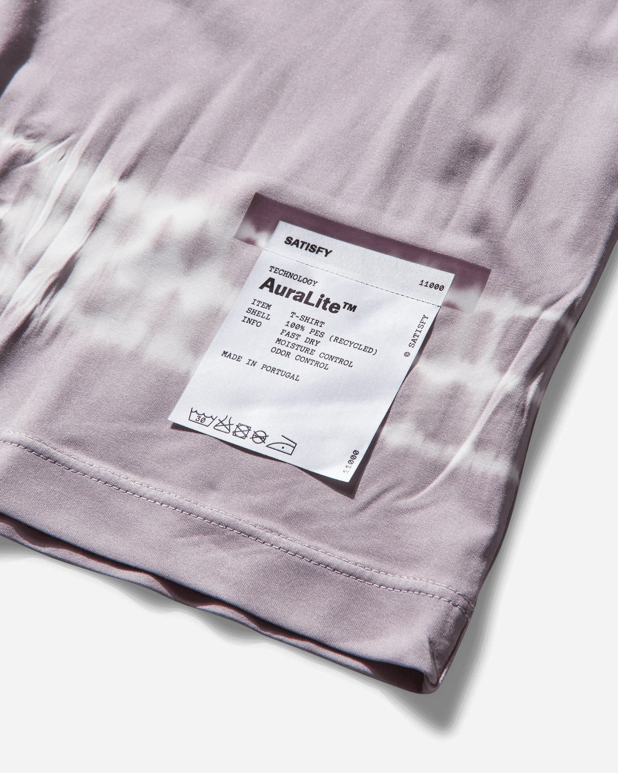 Men's AuraLite T?Shirt Tie-Dye Mineral Dusk