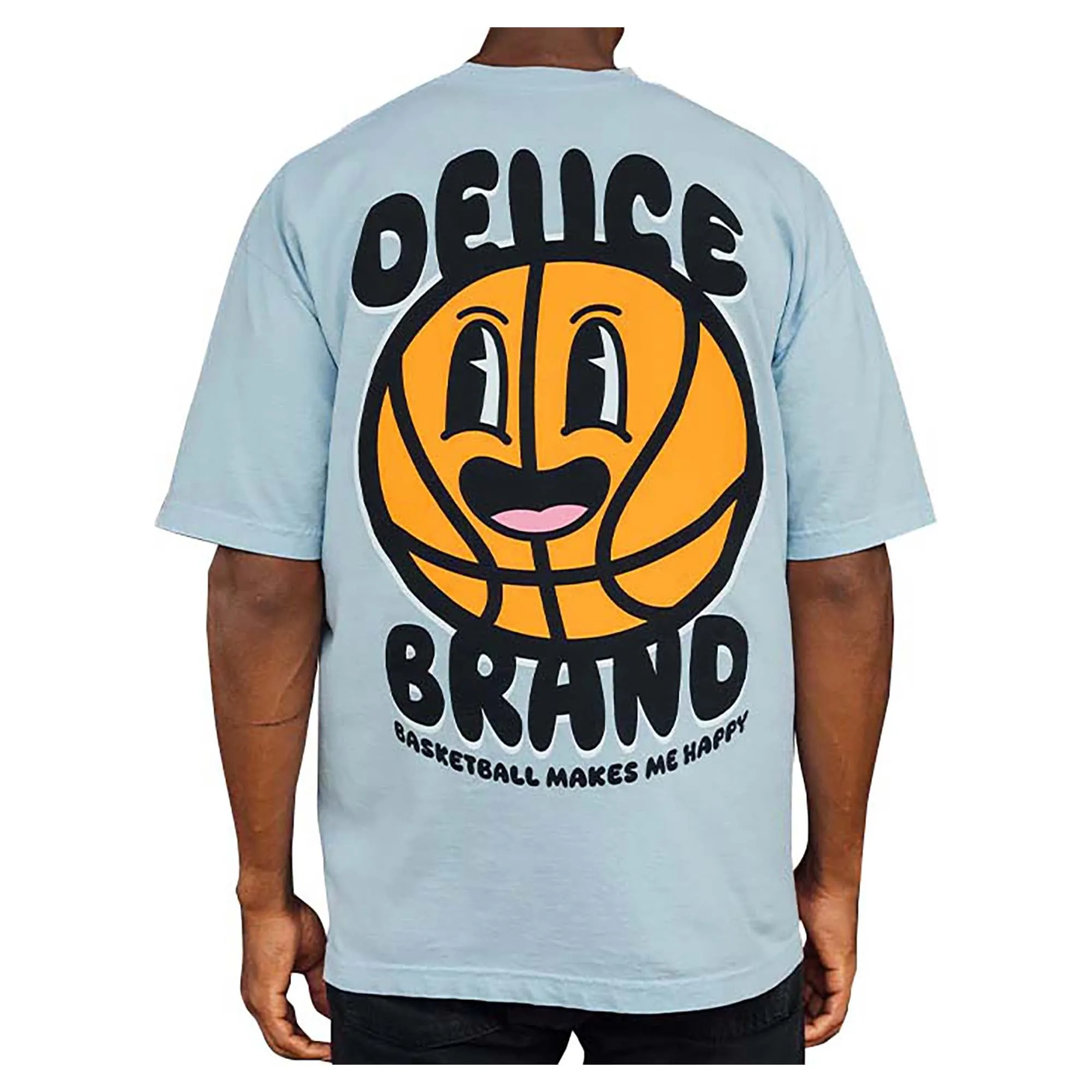 Men's Basketball Makes Me Happy Tee