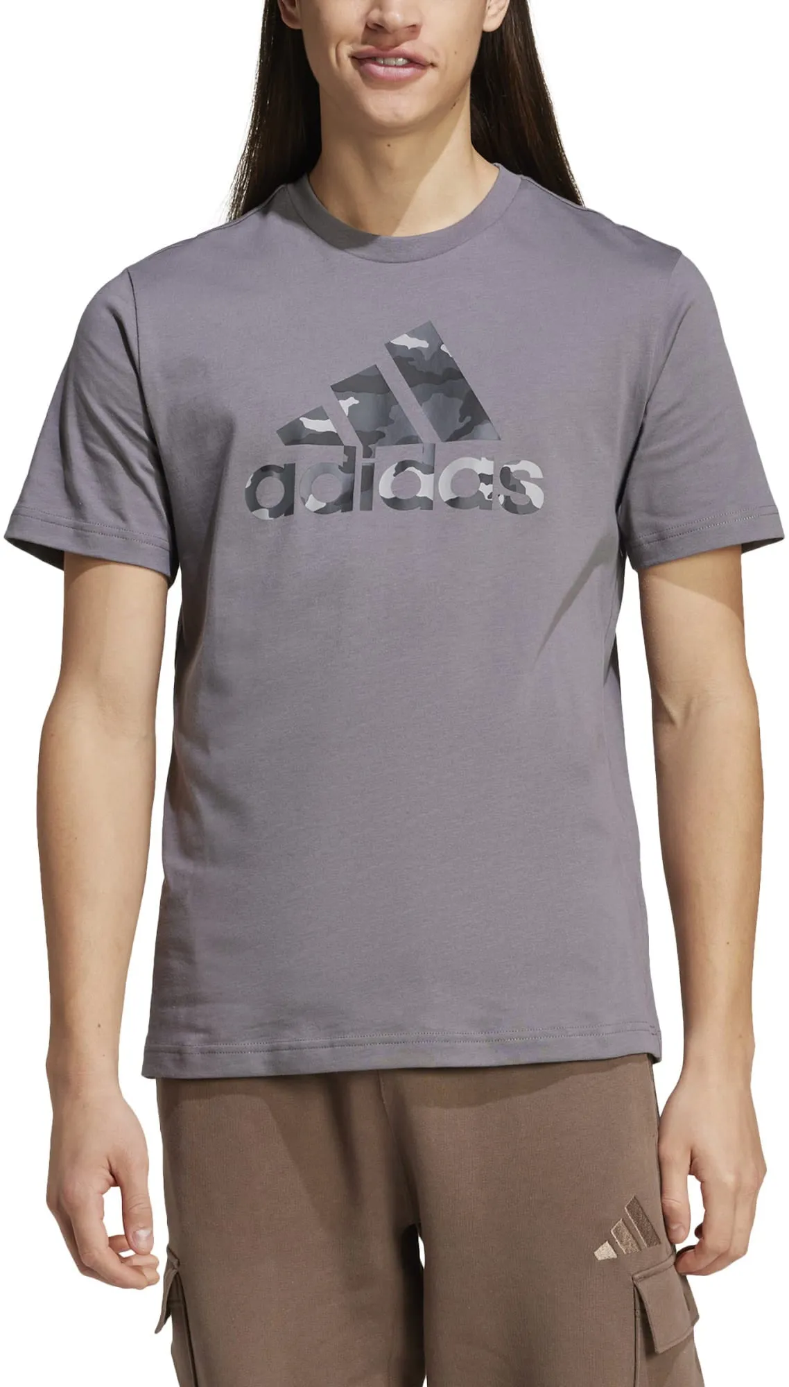 Men's Camo Badge of Sport Graphic T-Shirt