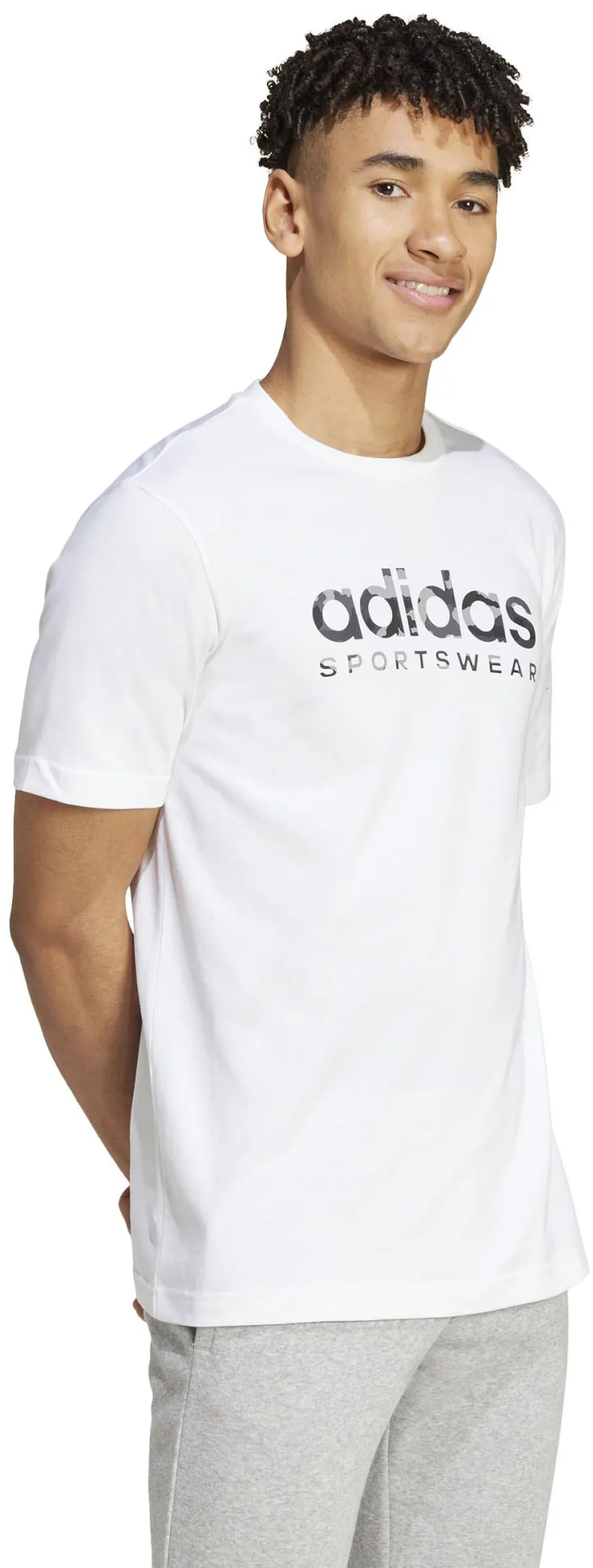 Men's Camo Linear Graphic T-Shirt
