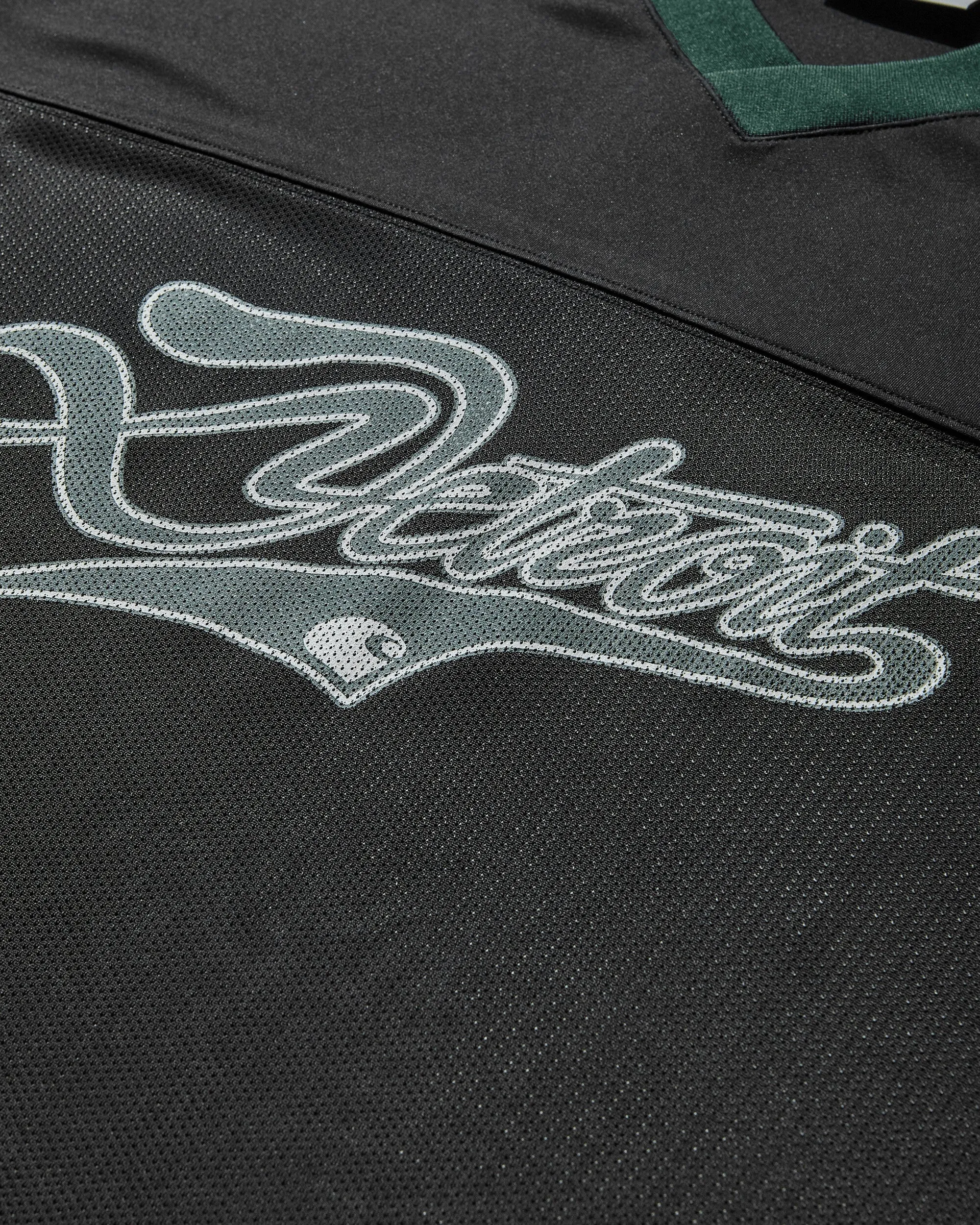 Men's Detroit Mesh Longsleeve T-Shirt Black / Conifer