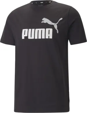 Men's Ess  2 Colour Logo Tee
