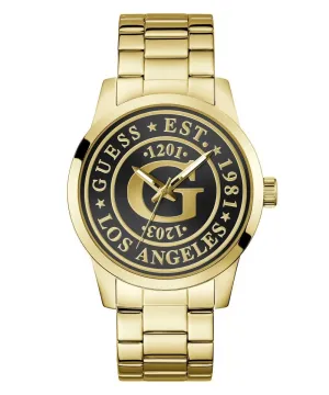 Montre Collegiate Or et Noir pour Homme GW0888G2