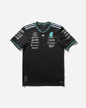Men's Mercedes-AMG Petronas Formula One Team Driver Authentic Jersey Black