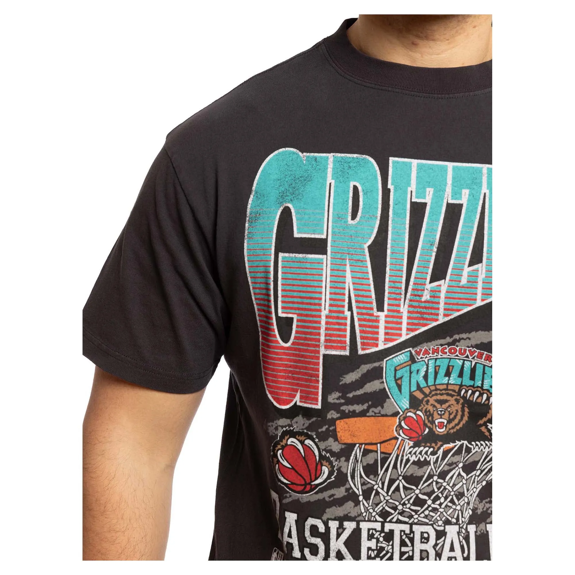 Men's NBA Vancouver Grizzlies Basket Tee