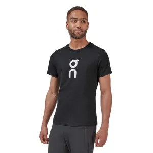 Mens On Running Graphic Tee - Black
