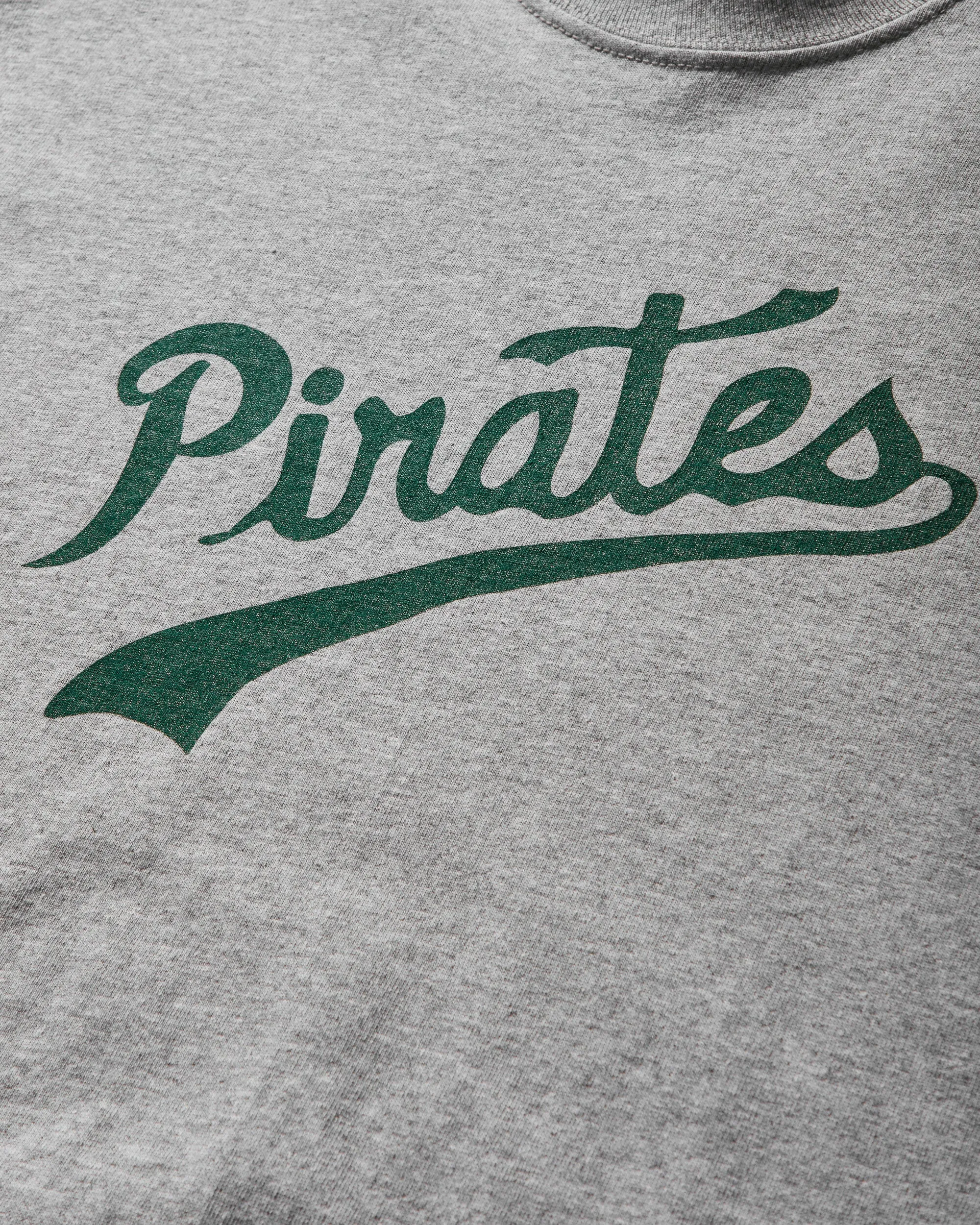 Men's Pirates Team T-Shirt Heather Grey