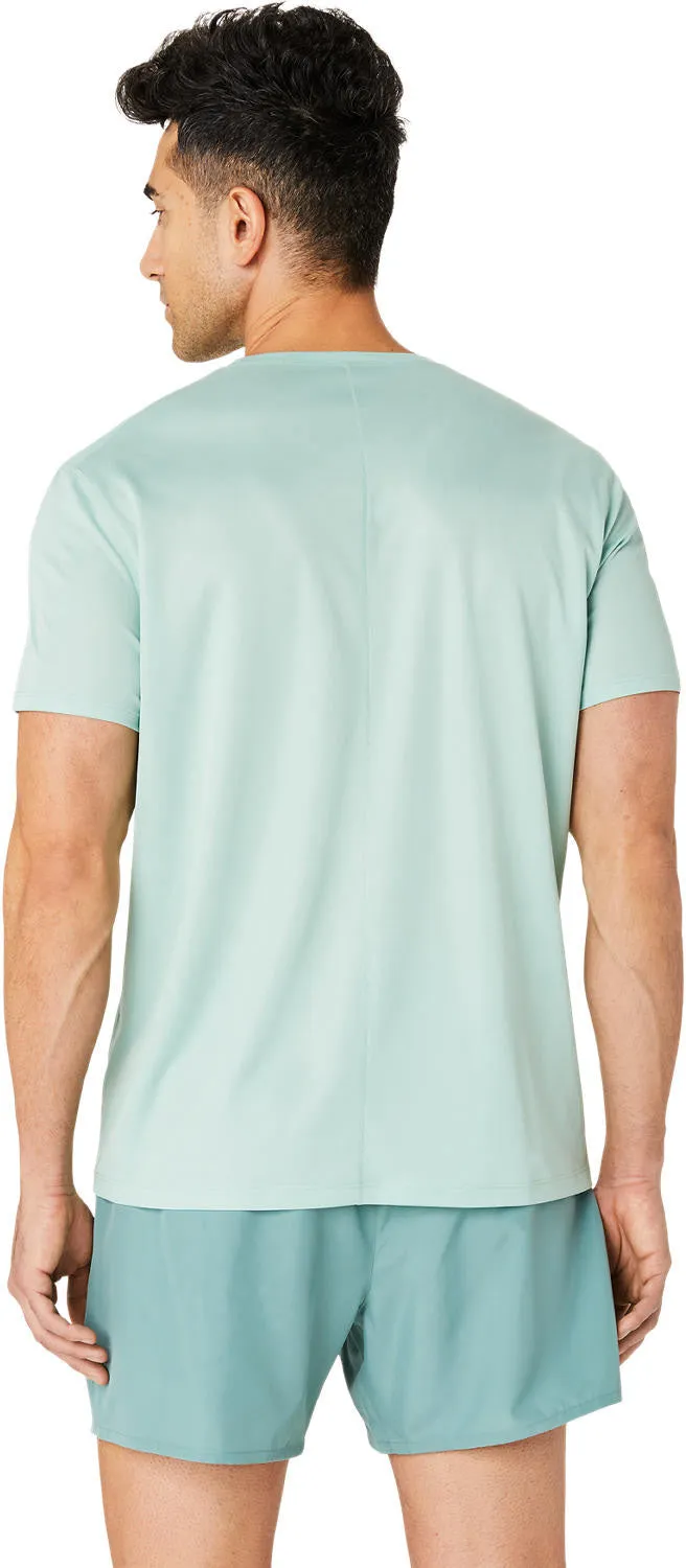 Men's Silver Short Sleeve Top