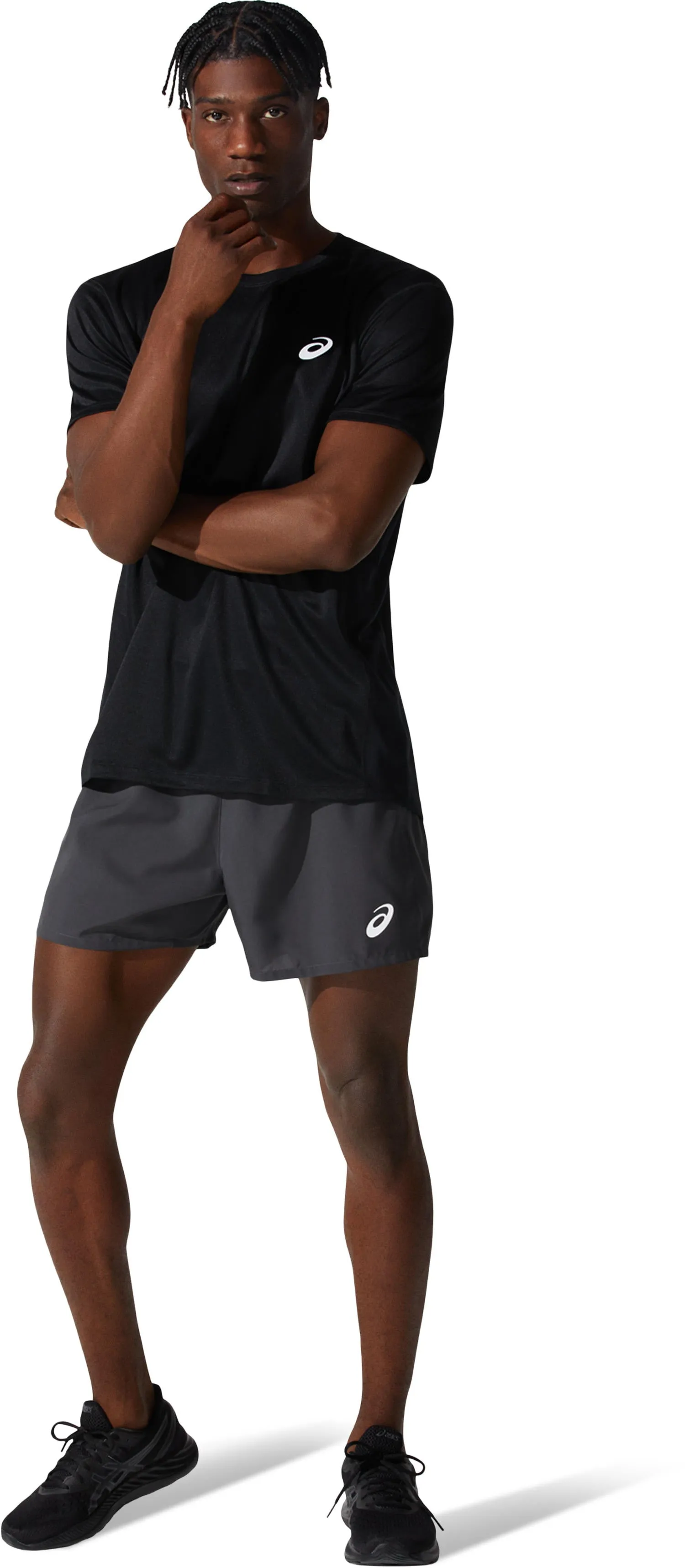 Men's Silver Short Sleeve Top