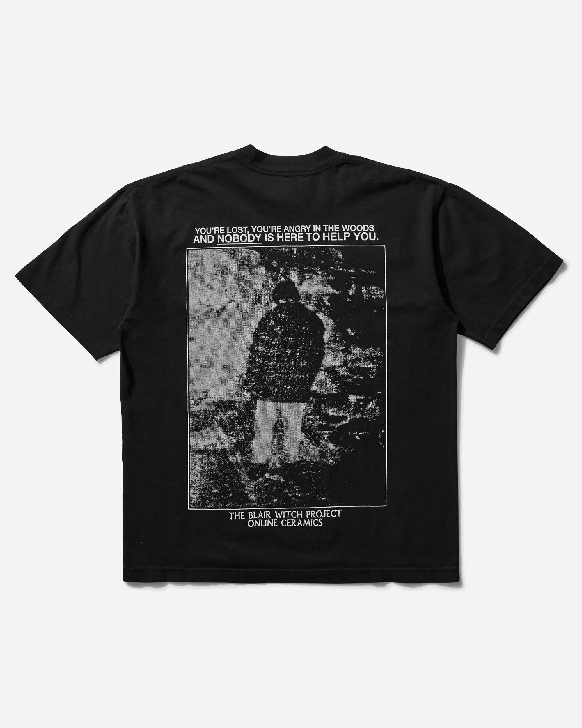 Men's The Blair Witch "Nobody Is Here to Help You" T-Shirt Black