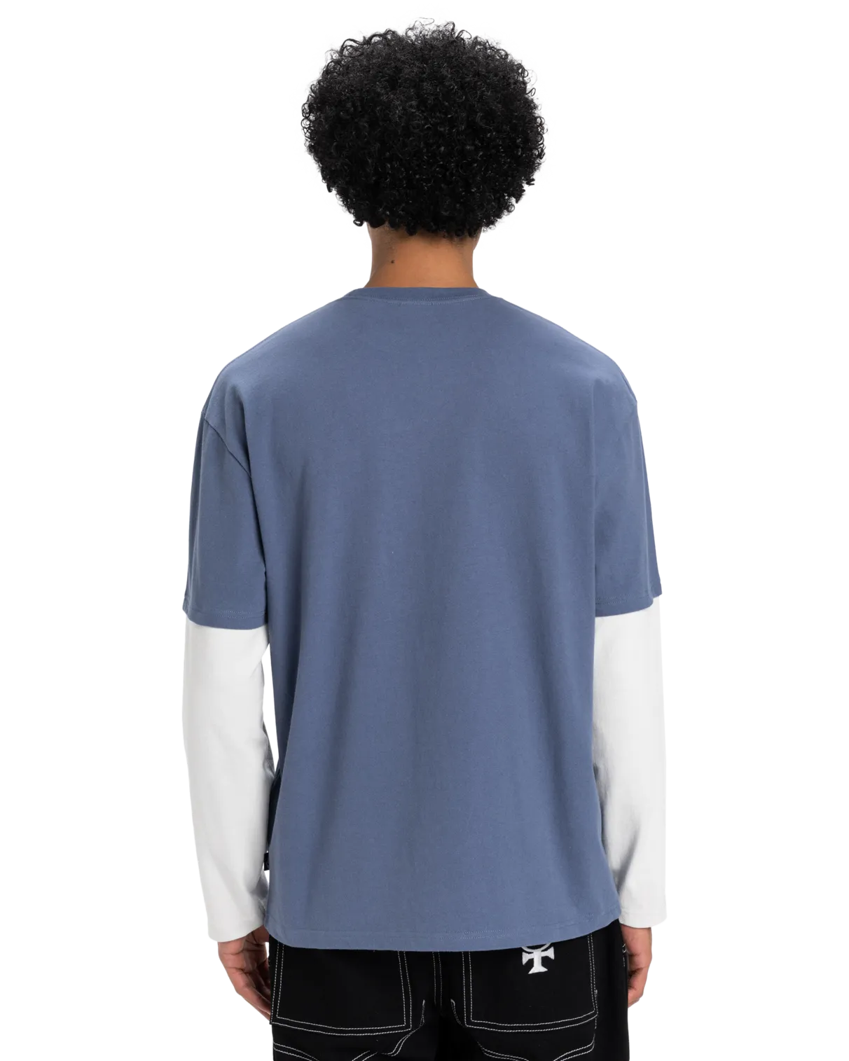 Mercury Layer Long Sleeve T-Shirt in Vintage Indigo