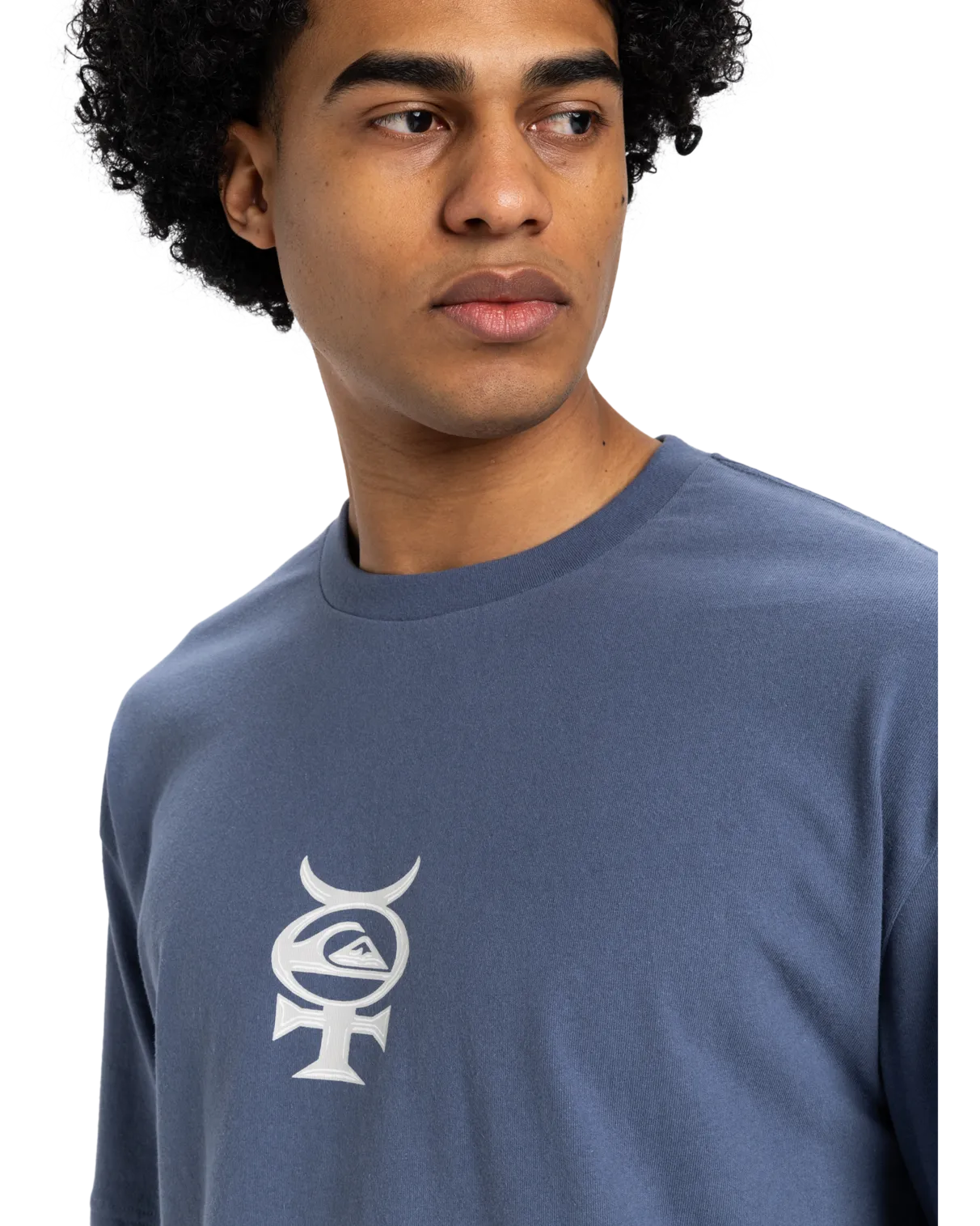 Mercury Layer Long Sleeve T-Shirt in Vintage Indigo
