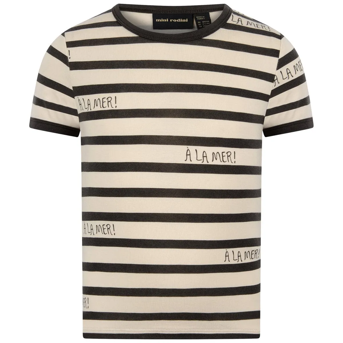Mini Rodini Kids Striped Cotton T-Shirt