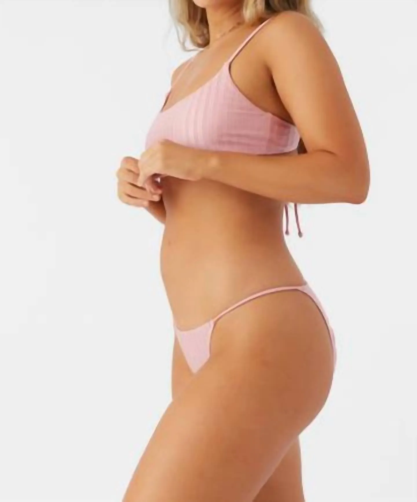 Mizi Metallic Redondo Bottoms In Rose Eleg