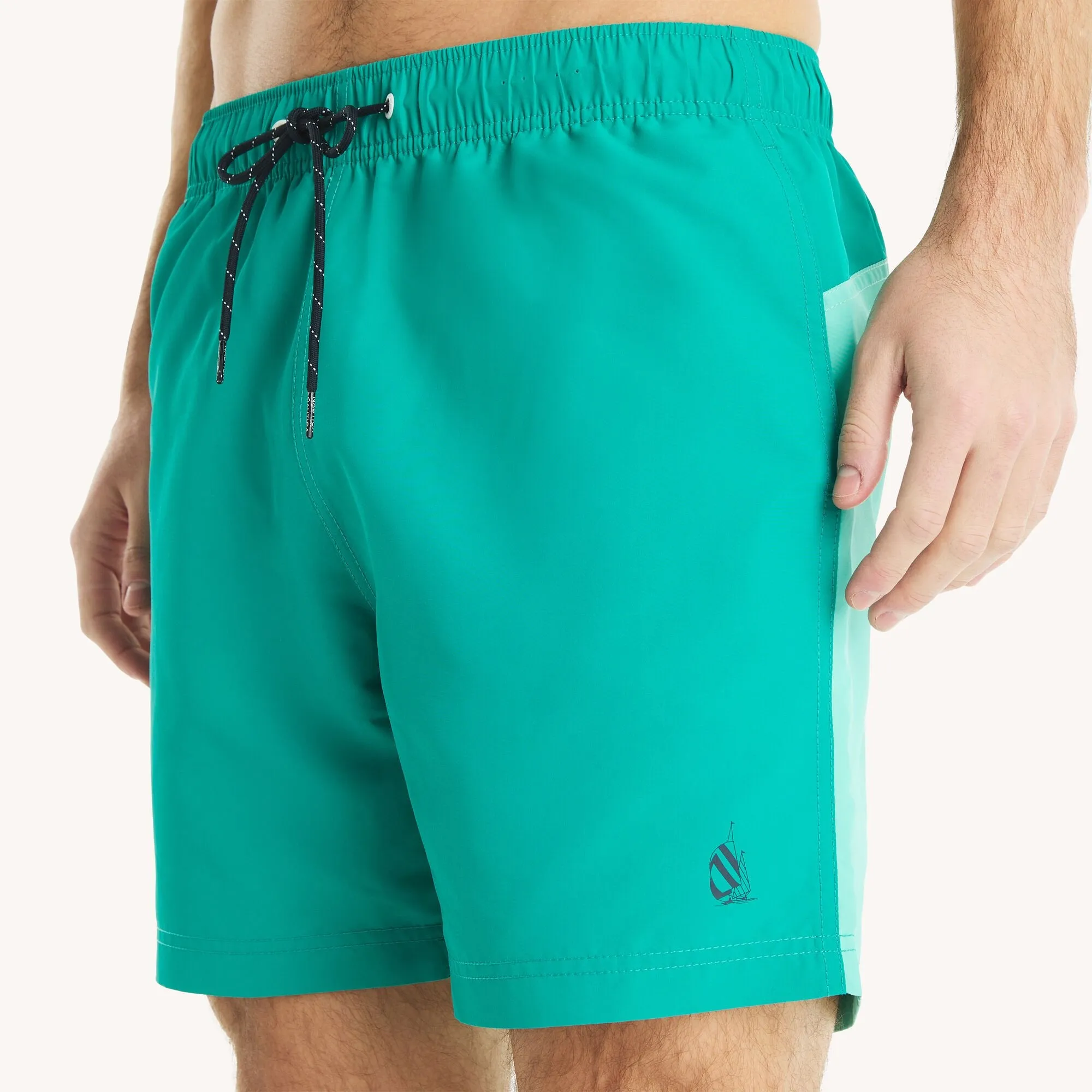 Nautica Mens 6" Quick-Dry Swim