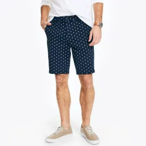 Nautica Mens 9.5" Printed Deck Short