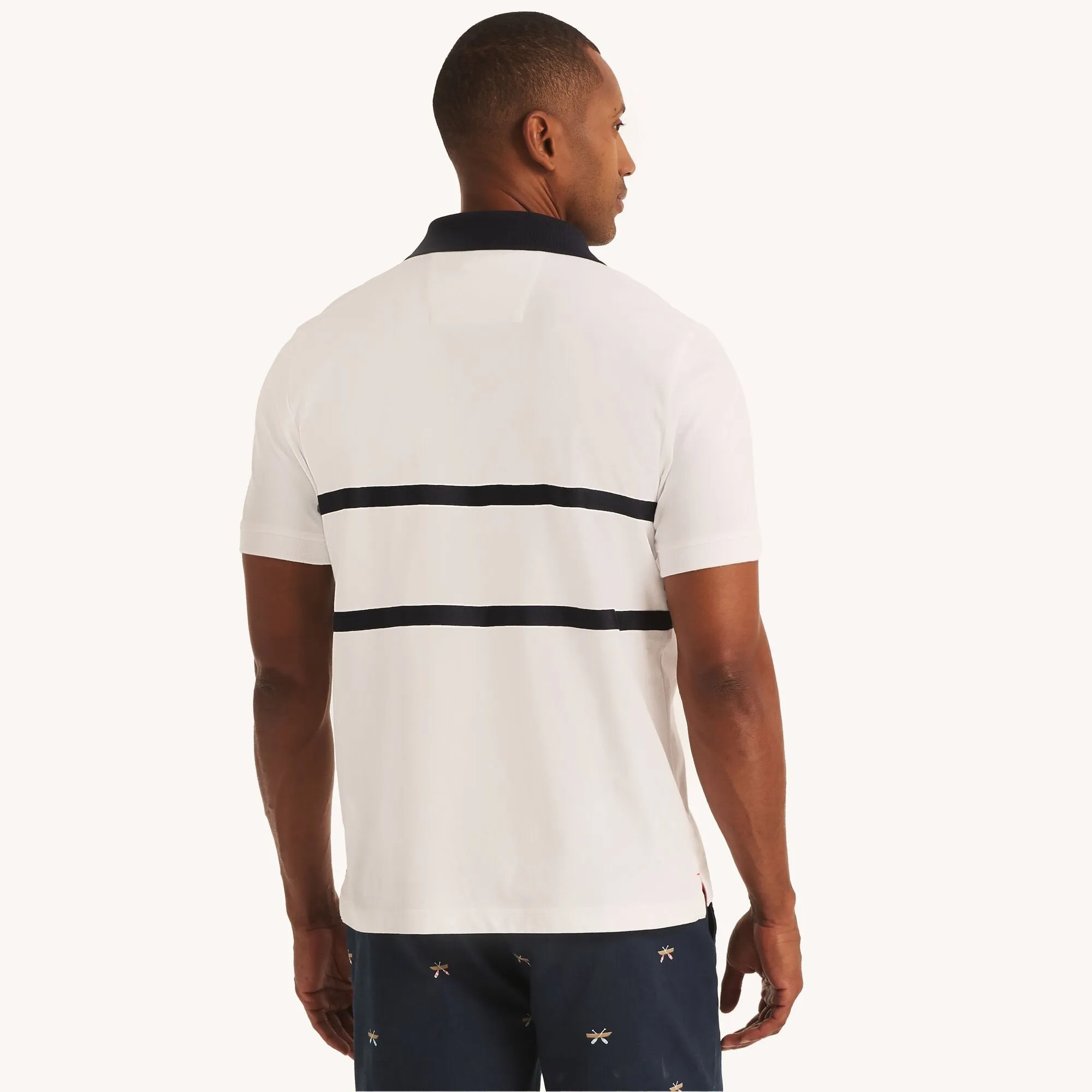 Nautica Mens Classic Fit Rugby Polo