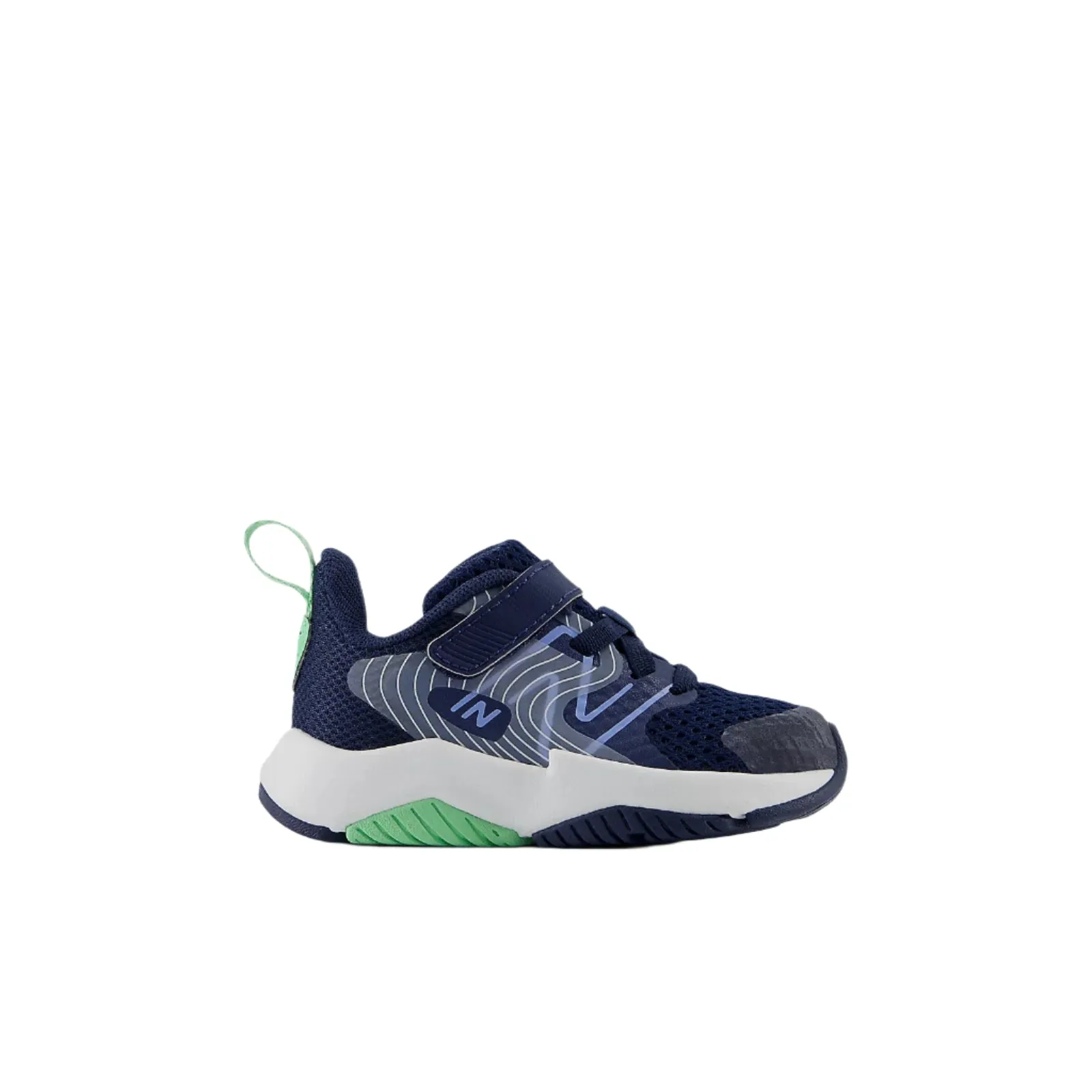 New Balance Shoes Rave Run v2 ITRAVAB2 NB Navy/Electric Blue/Sweetgrass (Size 4c-10c)