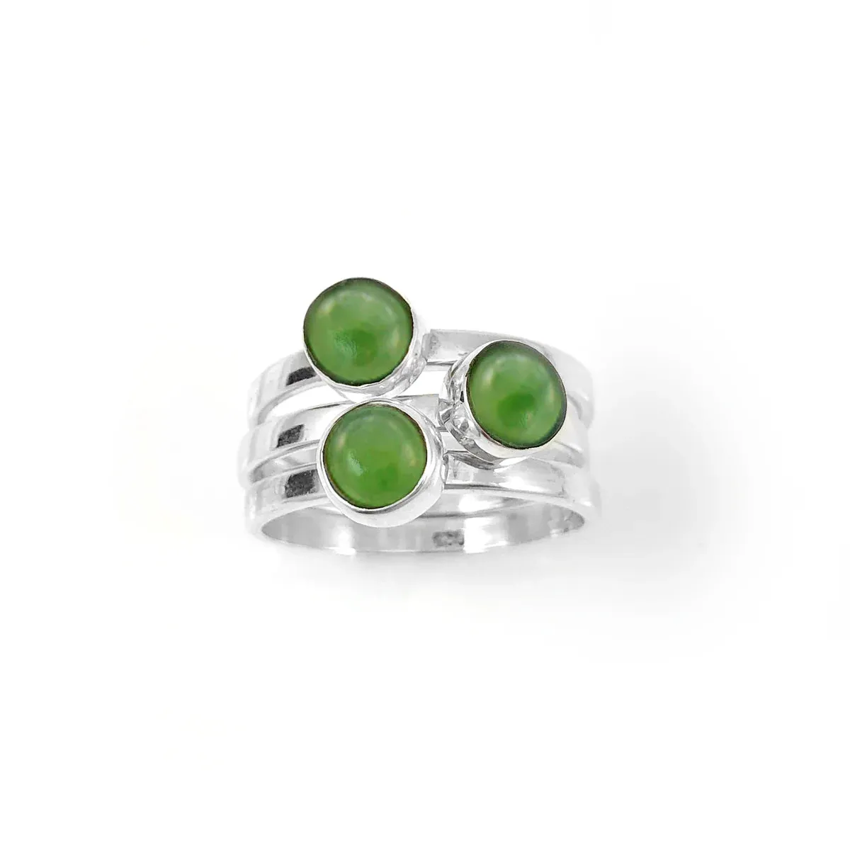 Nick Von K Bijoux Nick Von K - Bague Pounamu 3 Muses