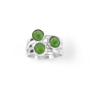 Nick Von K Bijoux Nick Von K - Bague Pounamu 3 Muses