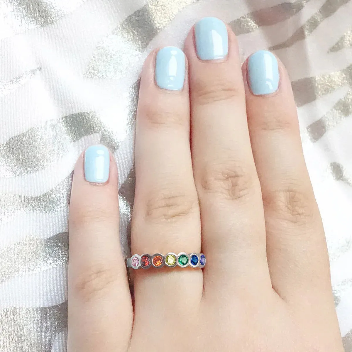 Nick Von K Bijoux Nick Von K - Bague Arc-en-Ciel
