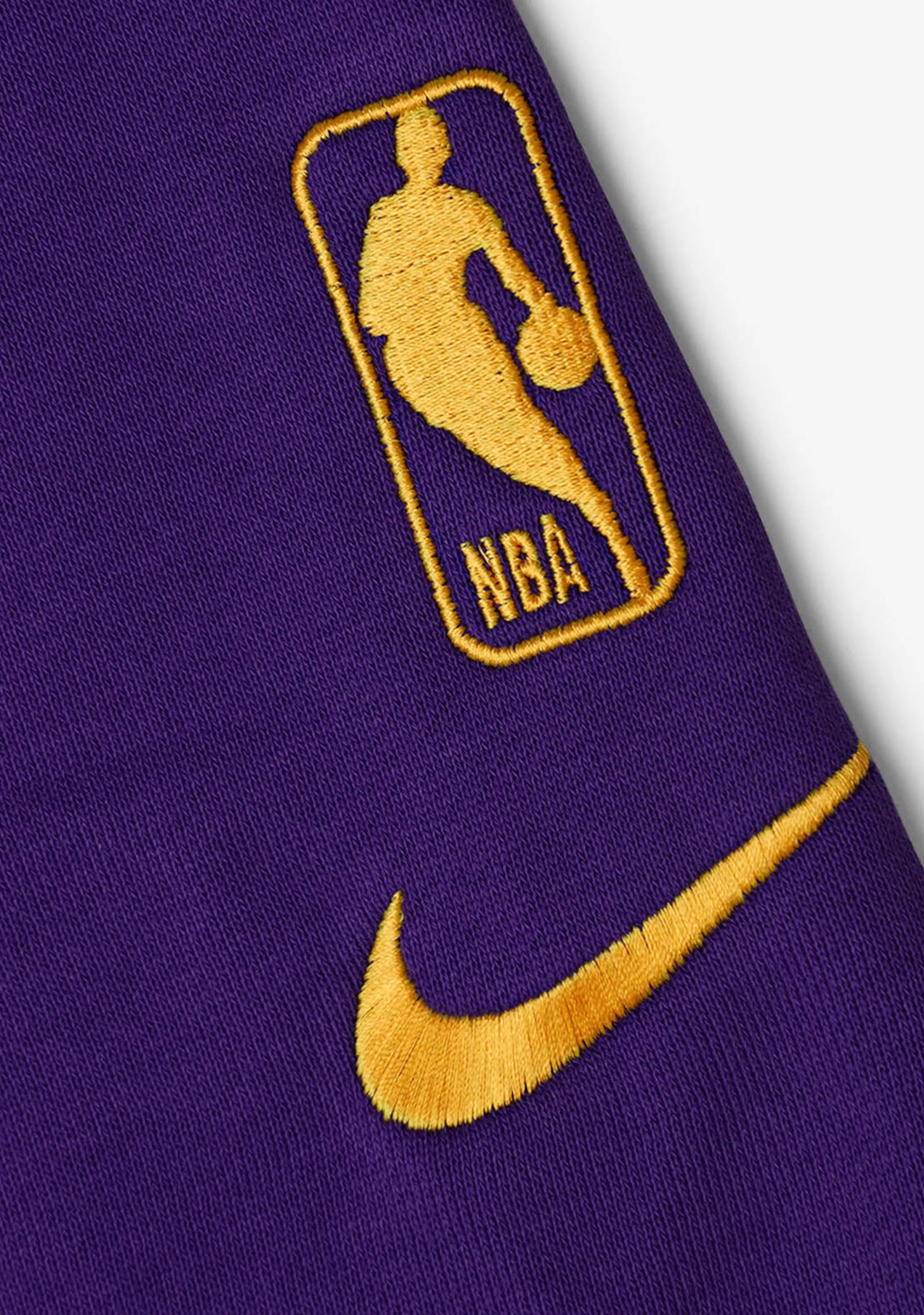 Nike Mens LA Lakers Court-side NBA Fleece Hoodie