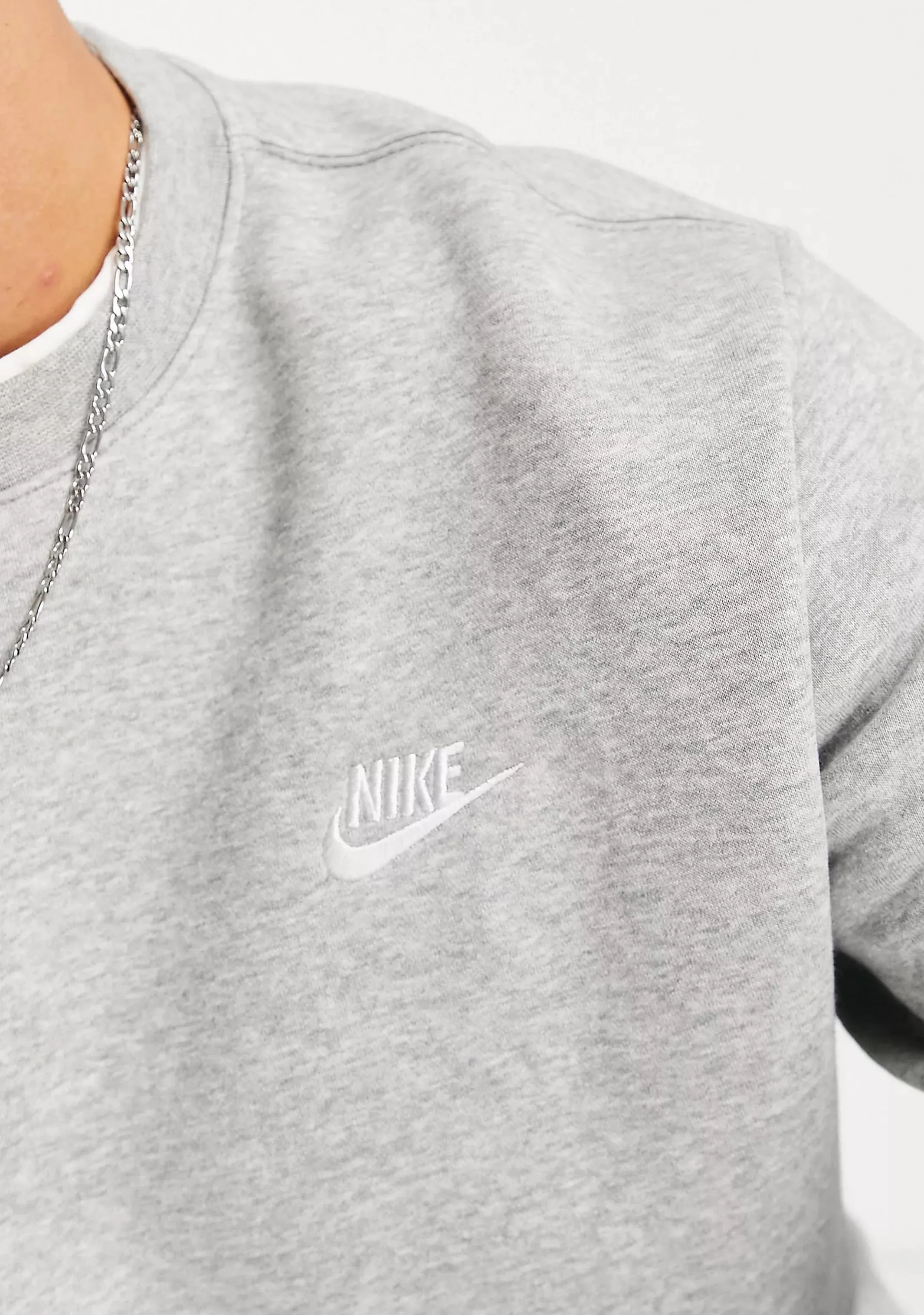 Nike Men's NSW Club Crew BB Grey