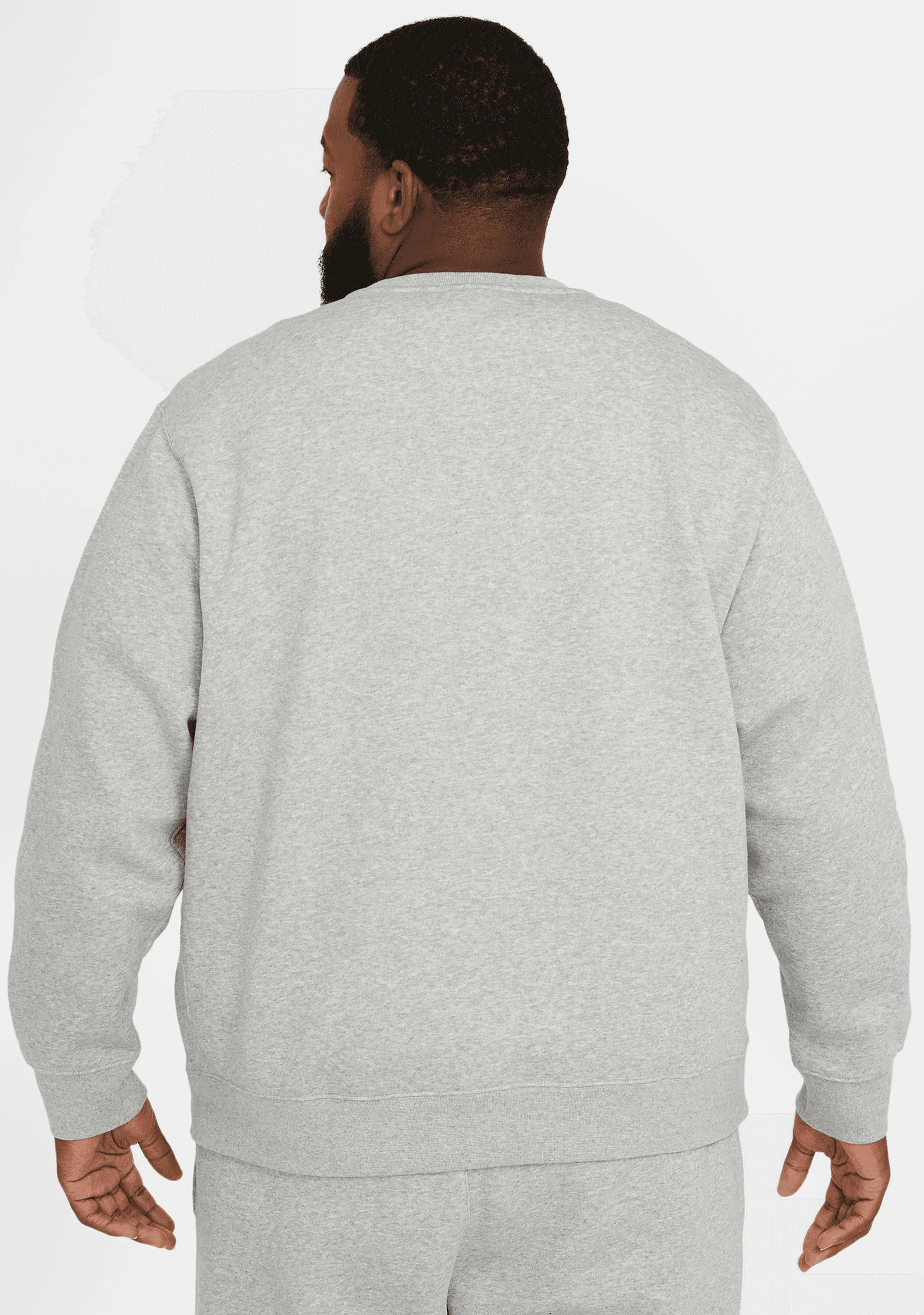 Nike Men's NSW Club Crew BB Grey
